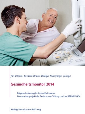cover image of Gesundheitsmonitor 2014
